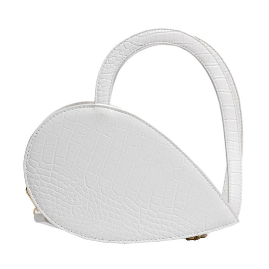Love Hollow Shape Handbags One-shoulder